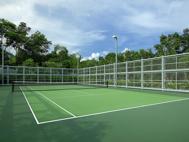 网球场设施建设